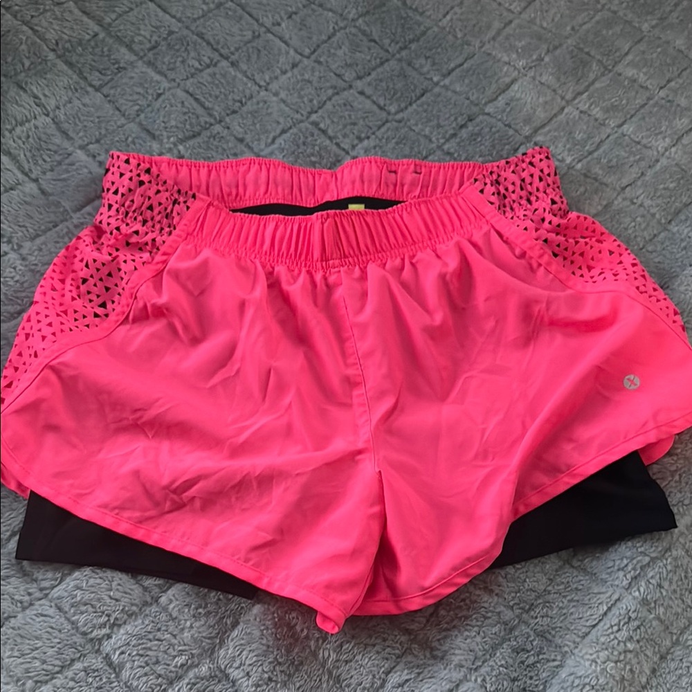 Women's Pink Athletic Shorts